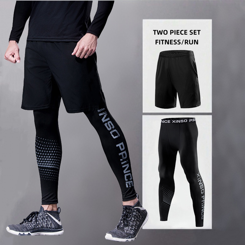 กางเกงกีฬาผู้ชายสำหรับวิ่ง ออก - Compression Long Pant บทวิจารณ์และราคา